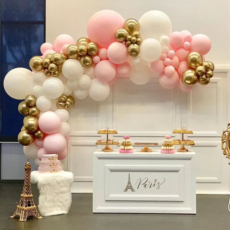 100pcs-Macaron-Balloons-Arch-Pastel-White-Pink-Ballon-Garland-Gold-Metal-Confetti-Globos-Wedding-Party-Decor (4)
