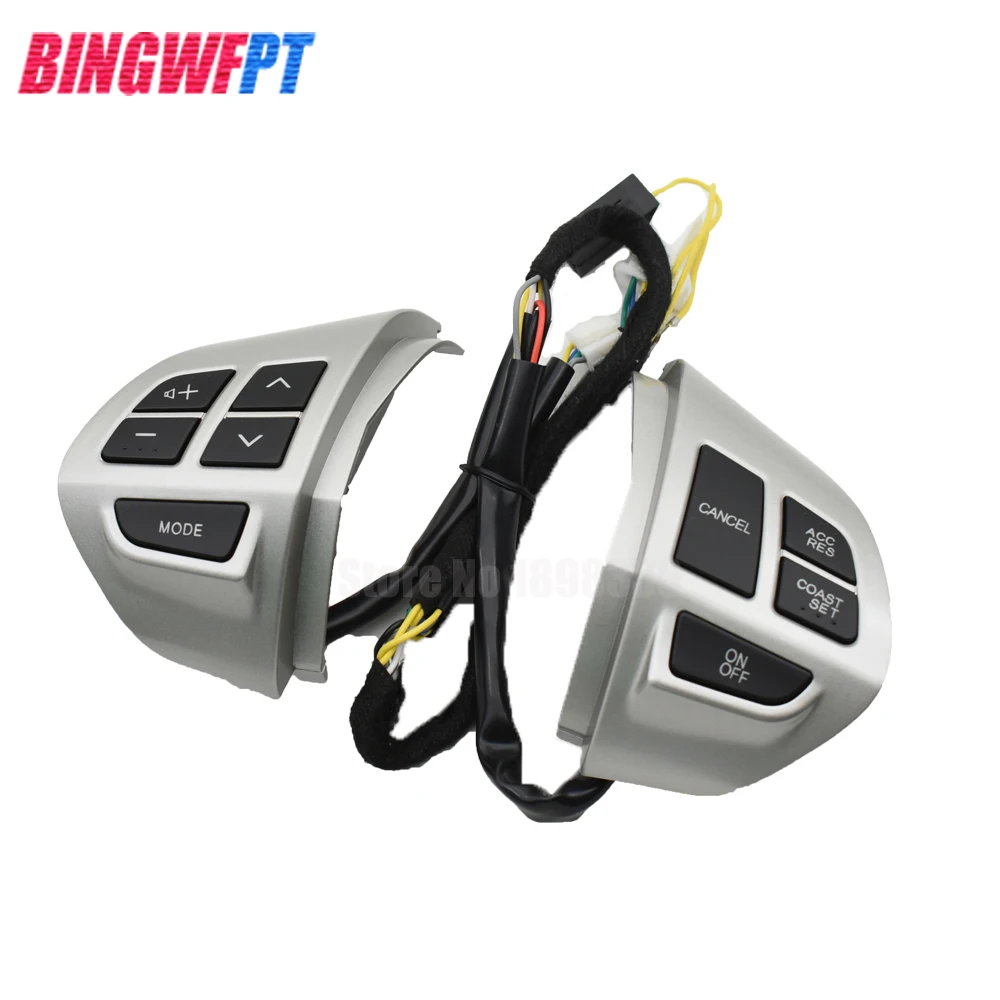 Bluetooth телефон круиз контроль руля переключатель авто запчасти руль кнопки для Mitsubishi Outlander 2007-2012