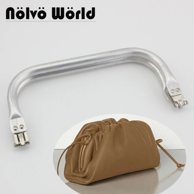 

2-10 pieces,2 Size 8 inch 10 inch aluminum purse frame popular purse frames,Ins recommend pouch DIY light weight frames