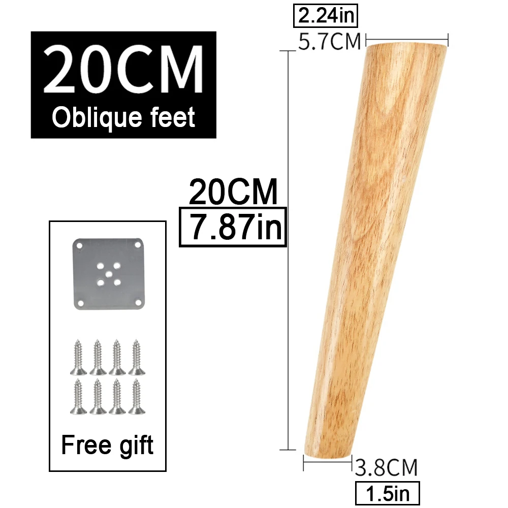 Oblique feet 20cm
