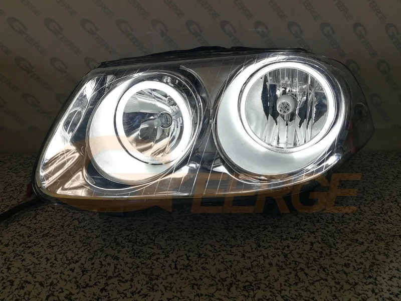 Для Volkswagen VW Jetta City MK4 2007 2008 2009 отличный ультра яркий CCFL ангельские глазки Halo кольца