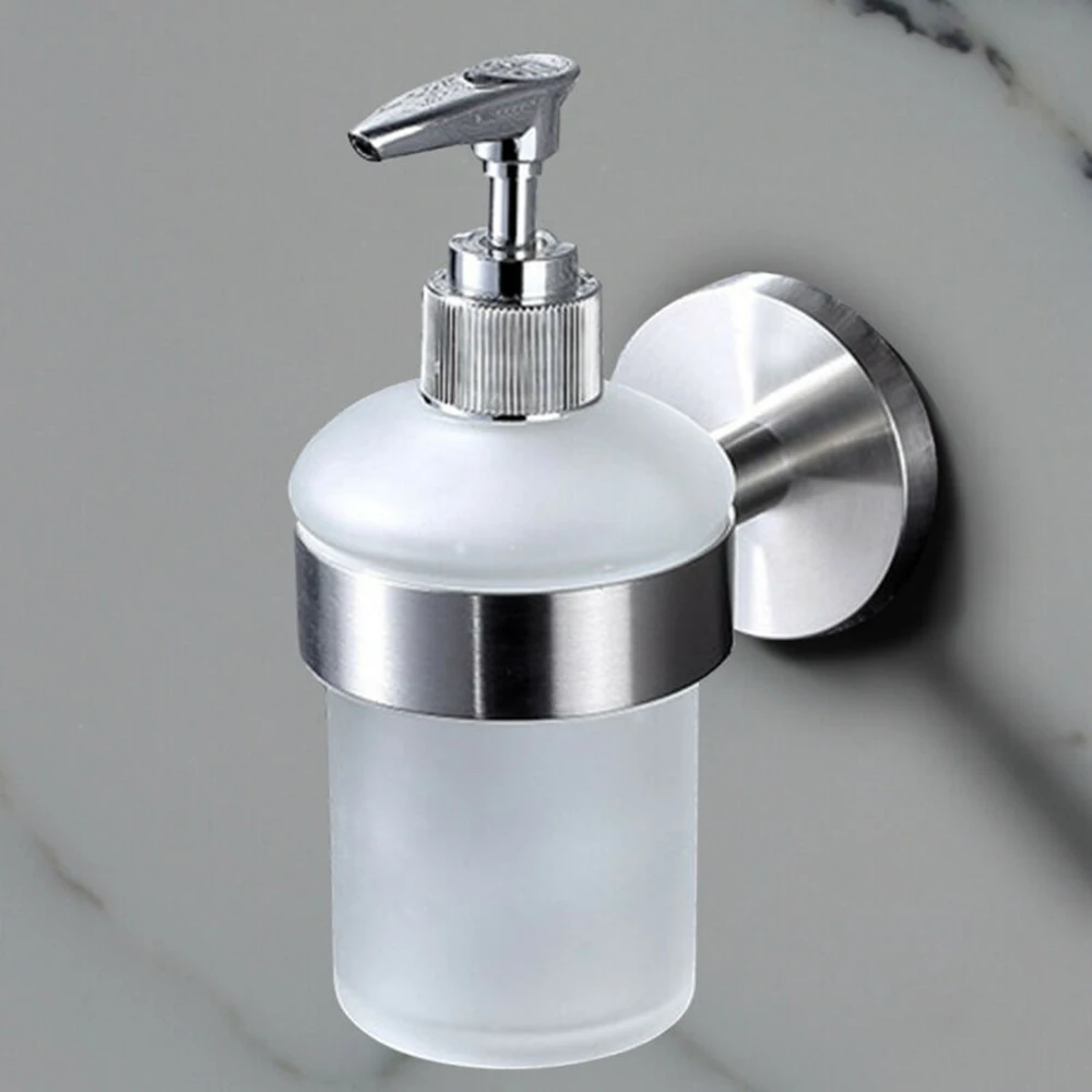 240 ML Soap Dispenser Wall Mounted Liquid Bathroom Hand Clean For Lotions Soaps Or Sanitizers Storage Bottle | Дом и сад