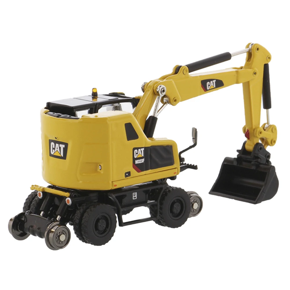 Экскаватор модели игрушки, экскаватор модели игрушки бренд Diecast Masters(#85612) 1/87(Хо) весы Caterpillar M323F ж/д колесный экскаватор-завышенной линией серии - Цвет: Excavator