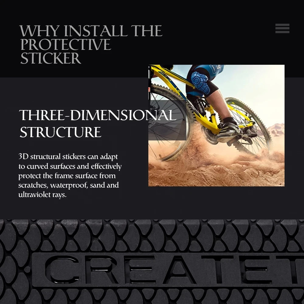 Bicycle Paster Frame Scratch-Resistant Protector Best Glue Removeable Stickers Anti-Skid Push Guard Frame Cover for Scratch