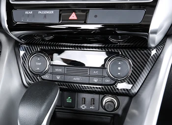 

Car Styling Plastic Interior Air Condition AC Adjustment Cover Trims For Mitsubishi Eclipse Cross 2018 2019 2020 Auto Stickers