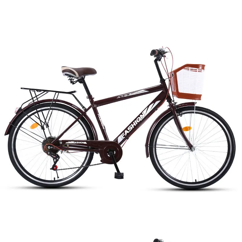Road Bike 26 inch 6 speed Portable Shift Commuter Retro travel Student Adult Bicycle Selling Men And Women