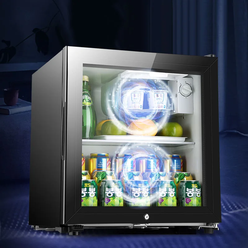 

New 65L Mini single door refrigerator super capacity ice bar refrigeration micro freezing Office Hotel household exquisite 220V