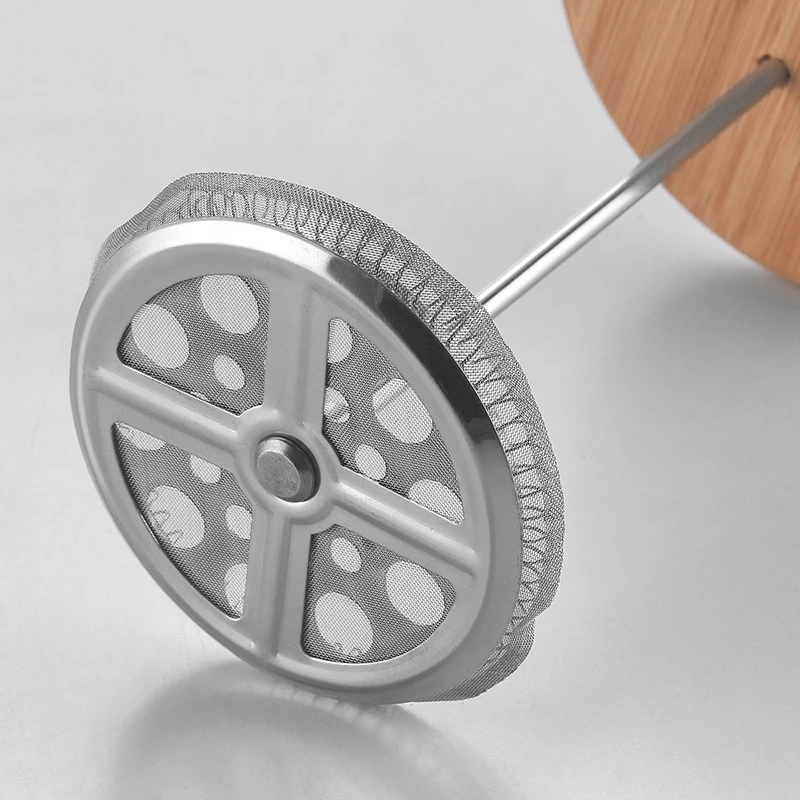 French Press Coffee Maker & Large Capacity Manual Heat Resistant Stainless Steel Glass Transparent Manual Coffee Tea Percolator 4 French Press Coffee Maker & Large Capacity Manual Heat Resistant Stainless Steel Glass Transparent Manual Coffee Tea Percolator 4