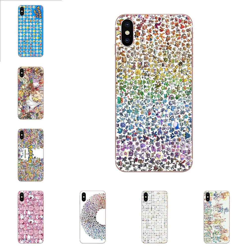

Character Circle Pokemons High Quality Phone Case For Galaxy J1 J2 J3 J330 J4 J5 J6 J7 J730 J8 2015 2016 2017 2018 mini Pro