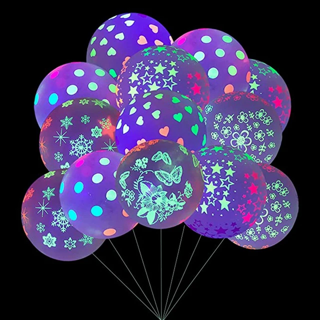 Ballon Fluorescent En Latex À Points Transparents, Lumineux, Néon,  Décoration De Fête De Mariage, Anniversaire, Saint-valentin - Ballons Et  Accessoires - AliExpress