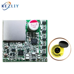 Module de Radio fréquence RFID, longue Distance, basse fréquence, 125KHZ/134.2KHZ, protocole Port libre, Module de lecteur de cartes AGV ISO11784/85 