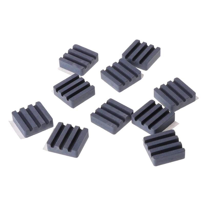 

10PCS Ceramic Heat Sinks CPU Cooling Radiator for Raspberry Pi 3 for Orange Pi
