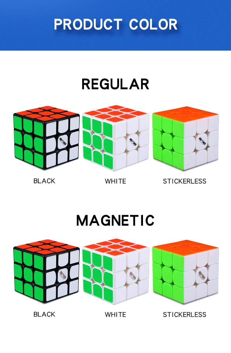 Qiyi 3x3x3 куб Thunderclap V3 Магнитный 3x3x3 магический куб qiyi 3x3 Магнитный скоростной куб Thunderclap 3x3x3 cubo magico