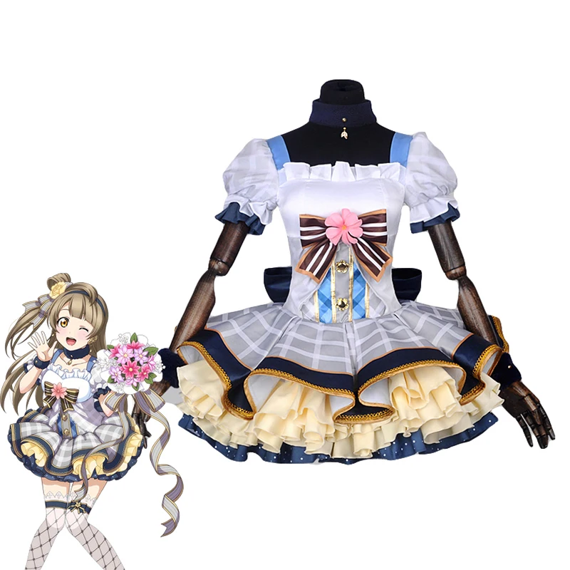 Японское аниме Love Live! Костюмы для косплея цветочный букет Аруса Косака Хонока