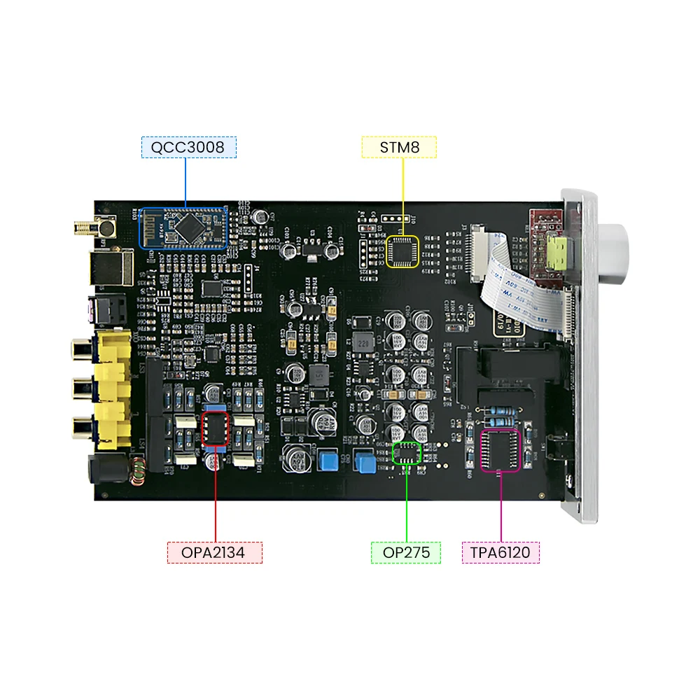 Декодер FX Audio HiFi DAC цифро аналоговый Bluetooth 5 0 стерео аудио усилитель для наушников