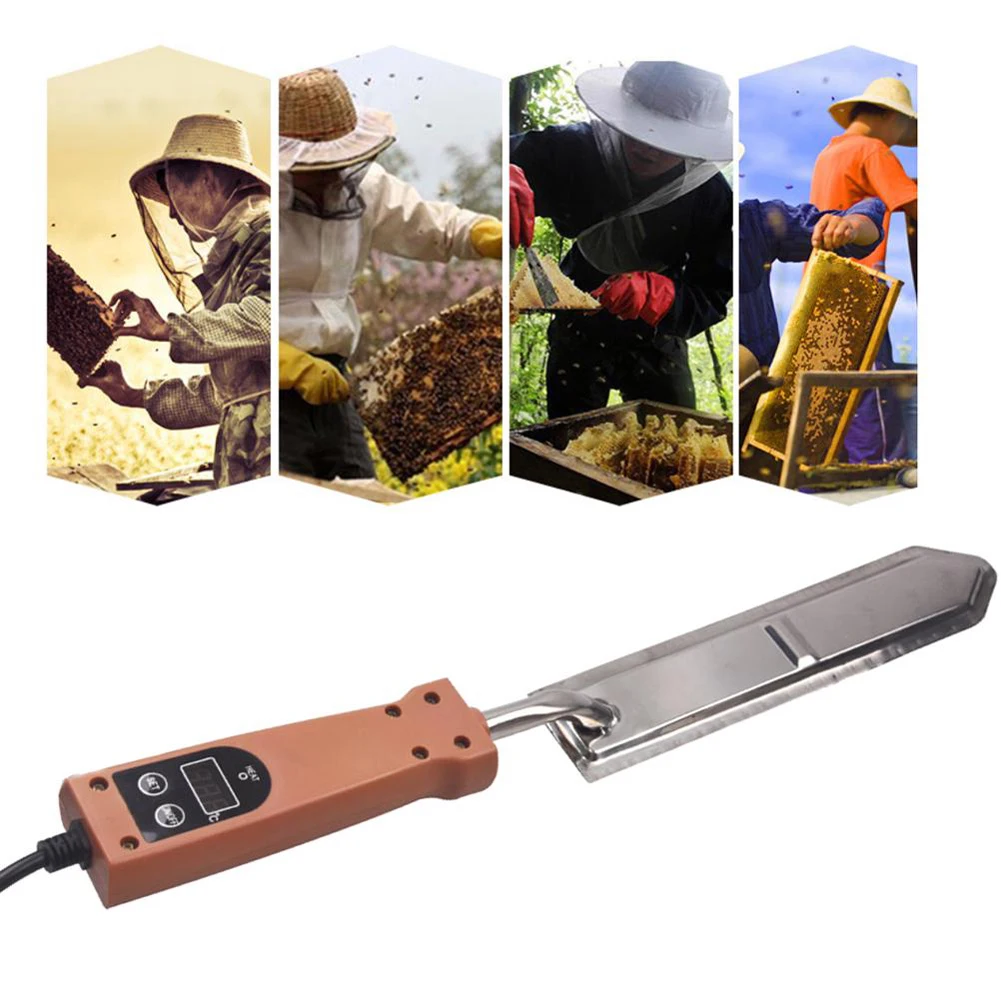 Температурный Контроль Электрический резак для резки меда 220V 140-160 градусов Цельсия пчеловод пчеловодство пчела инструменты