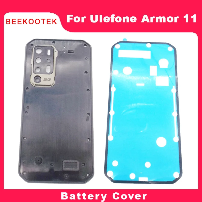 

Original Back Housing Module Battery Cover +Foam Adhensive+Rear Camera Lens Replacement Accessories For Ulefone Armor 11 Phone