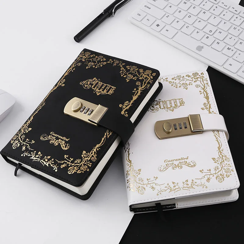 Lock Notebook Simple Student Password Book Personalized Notebook for School Office Home My Password Book 