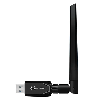 

Mini Portable Computer Accessory USB 3.0 Desktop PC Stable Signal High Speed Network Card Dual Band Universal Wireless Adapter