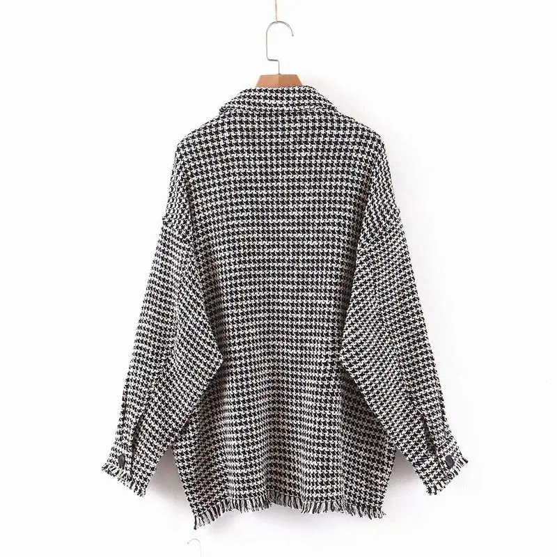 XQ8-68- A213 euramerican fashion tweed coat