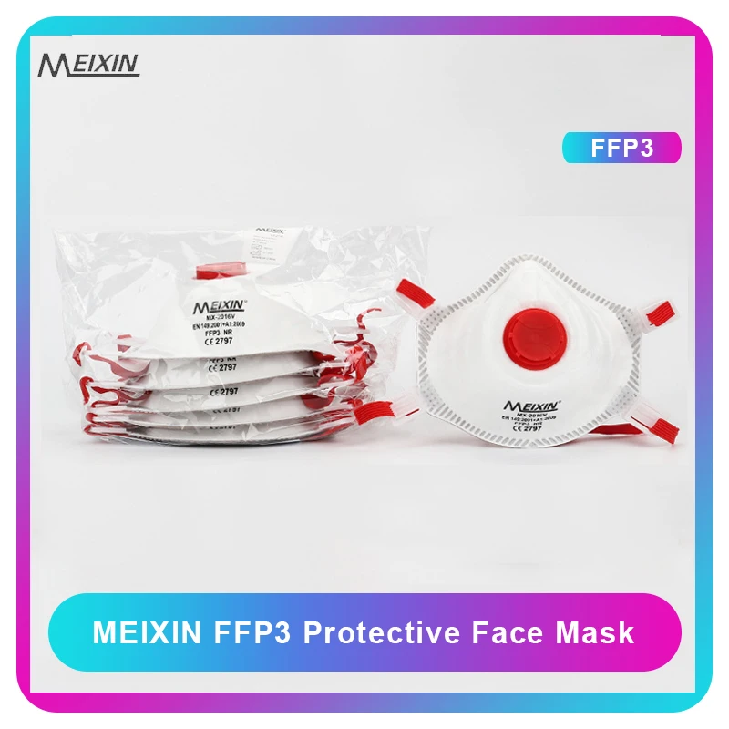 MEIXIN FFP3 Fask маска mascarilla ffp3 маска защитная Пылезащитная маска mascherine Certification ce сертификация|Маски| | АлиЭкспресс