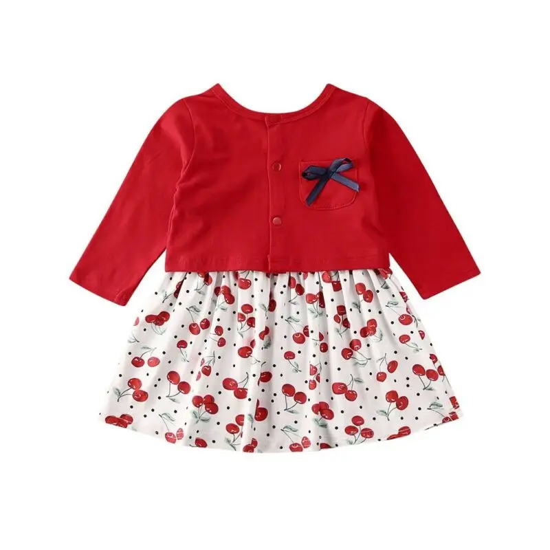 UK Toddler Kid Baby Girl Clothes Coat Top Cardigan Tutu Dress Holiday