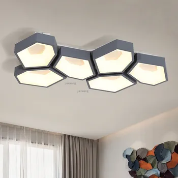 

Nordic Minimalist LED Iron Ceiling Lights Modern Living Room Hanging Ceiling Lamps Bedroom Light Fixures Creative Ceiling Lamp