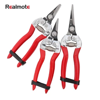 

Realmote Pruning shears fruit picking scissors SK5 steel tree branches scissors flower-arranging bonsai tools secateur