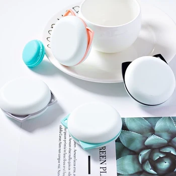 

1PC Earphone Storage Case Cartoon Mini Girl Cat Protective Earphone Wire Charging Cable Round Storage Small Pills Jewelry Box