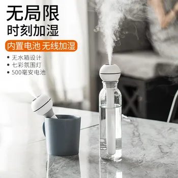 

Magic Wand Humidifier Mini Portable Car Mounted Travel Mineral Water Bottle Air Purification Spray Water Chargeable