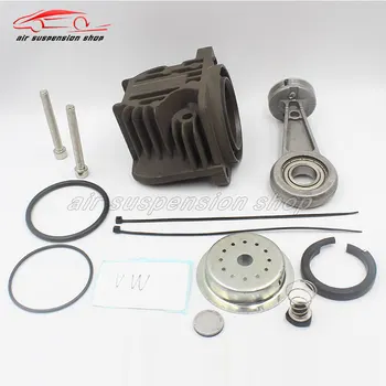 

1 Set for VW Volkswagen Touareg Air Compressor Pump Repair Kit Pump Cylinder Head w/ Piston Rod Ring Spring Plug 3W5616040B