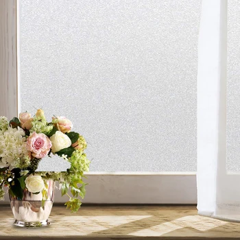 

pure matte privacy window film Frosted blackout Glass Sticker htv vinyl opaque Thermal insulation films electrostatic Solar film