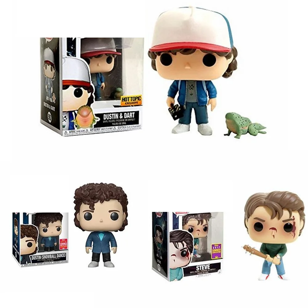 FUNKO очень странные дела маленький одиннадцать с eggos Dustin Дротика Стив снежок танец