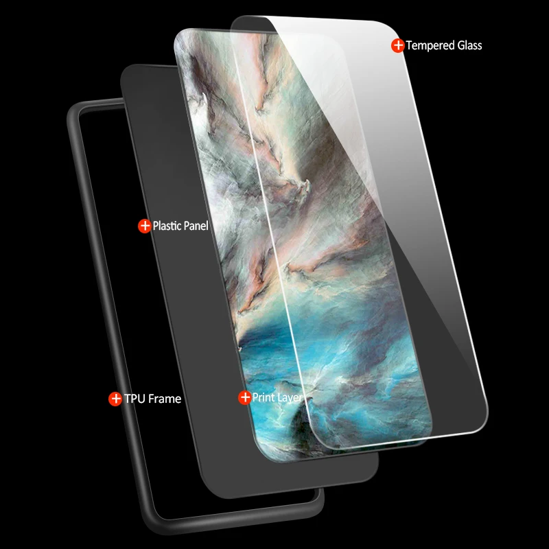 Роскошный чехол для телефона Xiaomi Redmi 5A 6A S2 GO Plus, закаленное стекло, чехол для Vivo Z5X IQOO NEX AS S1 Pro, ударопрочный жесткий чехол