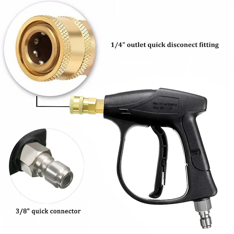 Автомобильная моечная машина пистолет 3000 фунтов на квадратный дюйм пены 3/8 дюйма