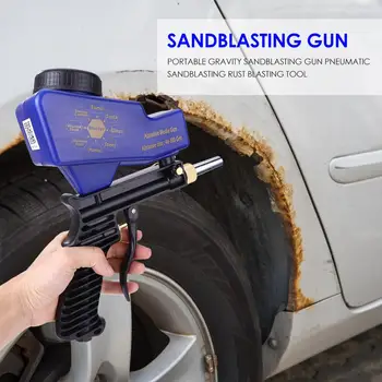 

Portable Mini Handheld Spray Gun Pneumatic Sandblaster Gun Sandblasting Machine for Trimming and Rust Removal Details