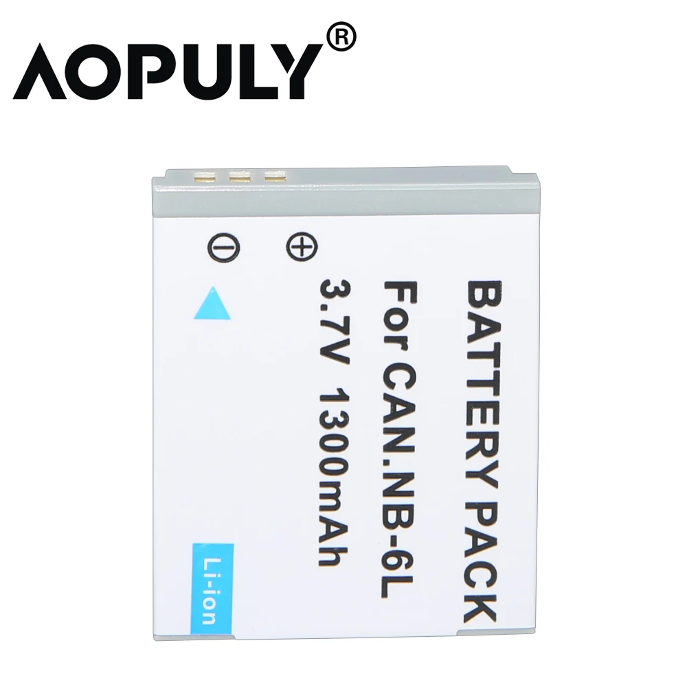 1 battery Горячая 3,7 V 1300 мА/ч, Батарея NB-6L NB 6L 6LH NB6L Перезаряжаемые Камера Батарея объектива Цифрового Фотоаппарата Canon IXUS SX270 SD4000 SD1200 SD1300 SX500 - Цвет: 1 battery