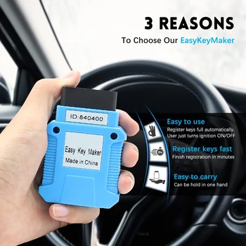 

For Honda EasyKeyMaker Auto Key Programmer Support for All Keys Lost Transponder OBDII OBD2 Key Programmer Diagnostic Scanner