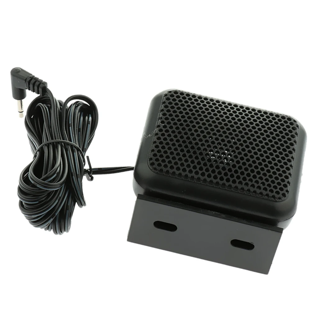 Mini Car Auto Mounted Radio Loudspeaker, 3.5mm Plug Car Radio Speaker for TYT TH-7800 / TH-9800