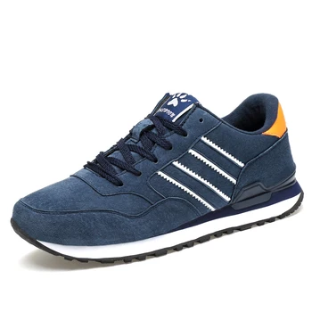 

Men Casual Shoes Light Artificial Leather Sneakers 2020 New Spring Autumn Comfort Outdoor Breathable Casual Flats Shoes for Men