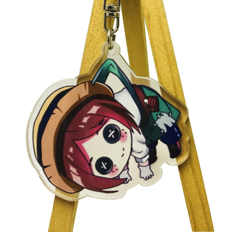 Popular Games Identity V Keychain Character Pendant Transparent Acrylic Key Chain Carchain Bag Hanging Jewelry Fans Gift