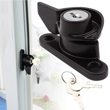 

Sliding Window Door Crescent Lock with Key Special Safety Design Zinc Alloy Lock TN88