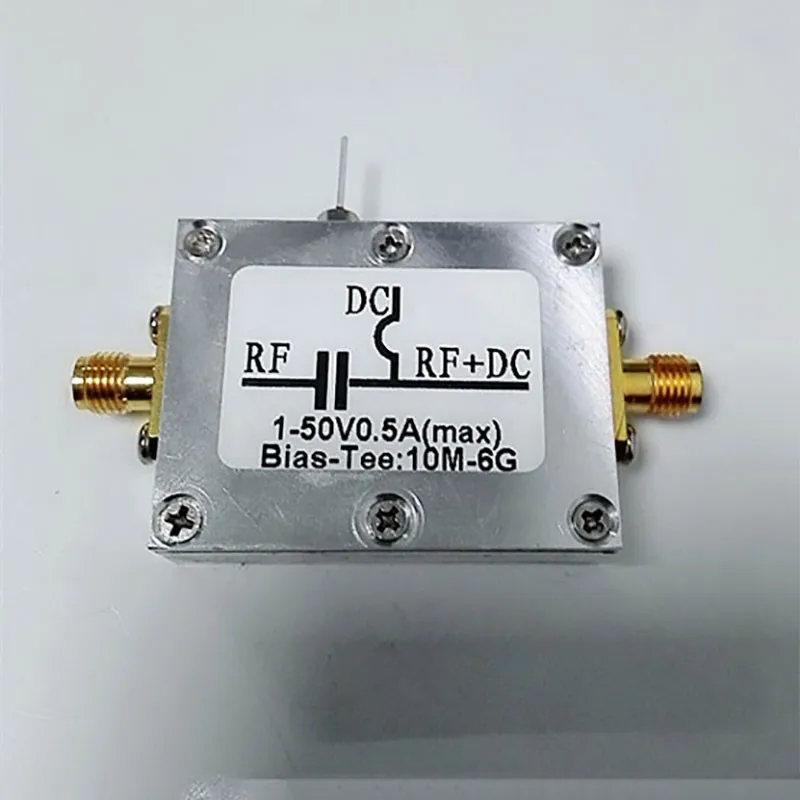 RF Biaser Bias Tee 10 МГц-6 ГГц F HAM Радио RTL SDR LNA малошумный усилитель новый | Электроника