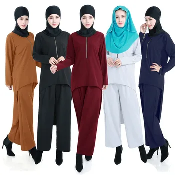 

Sides Elastic Muslim Swallowtail Suit Saudi Arabia Woman Fund Week Serve abaya