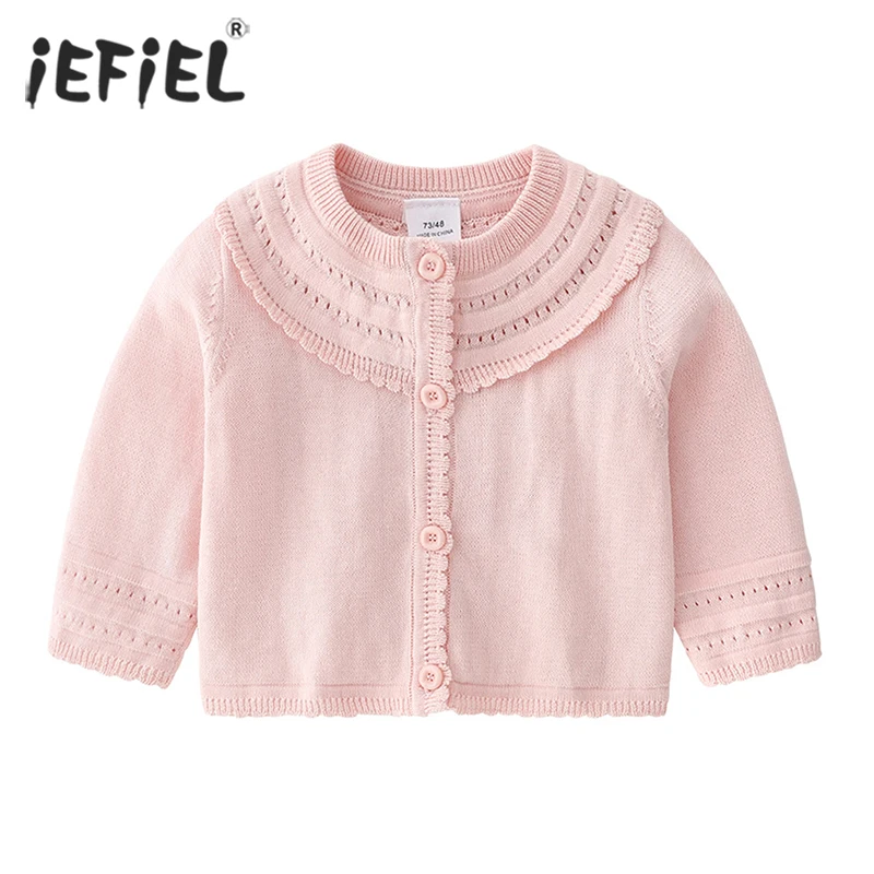 

Toddler Girl Bolero Jacket Wedding Birthday Party Knitted Crochet Cardigan Coat Kids Shrug Cape Clothing Girls Knit Sweaters