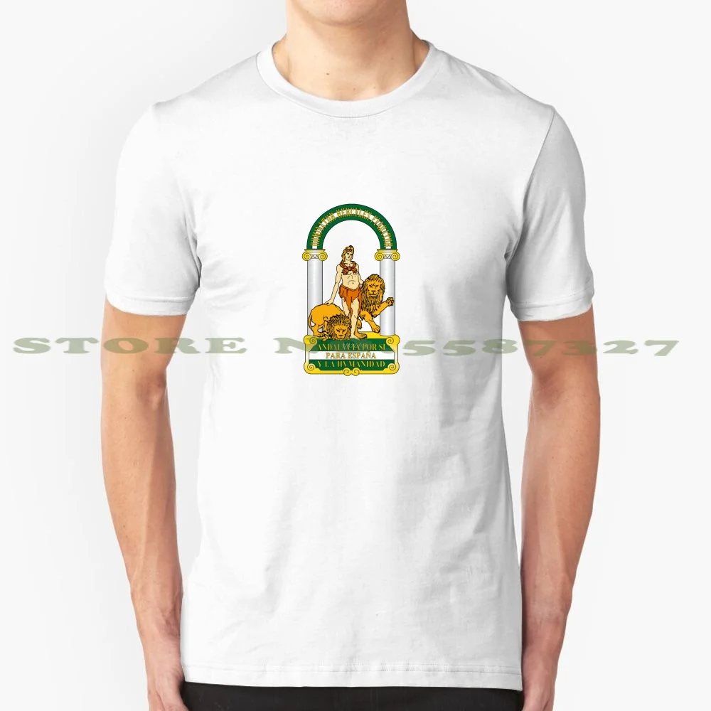 Camiseta bandera andalucía con escudo