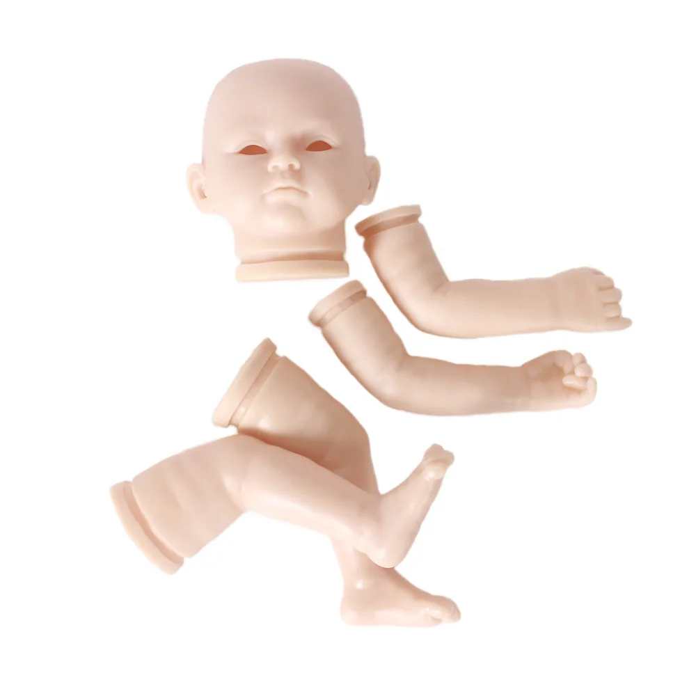 

Vinyl Soft Silcone Plastic Doll Model Sample-Made Reborn Baby Doll White Base Model Export