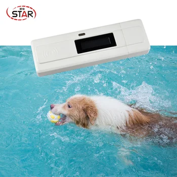 

134.2KHz ISO11784/5 FDX-B Handheld RFID Animal Reader Pet Microchip Scanner Portable glass tag scanner for animal microchip