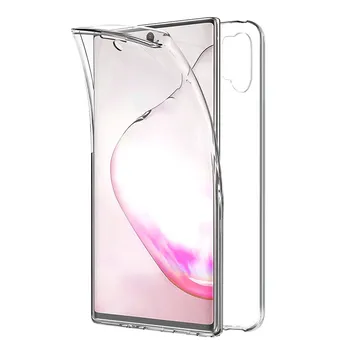 

TBOC case for Samsung Galaxy Note 10 + - Note10 + 5G-transparent casing full [silicone TPU] double face [360 degree]