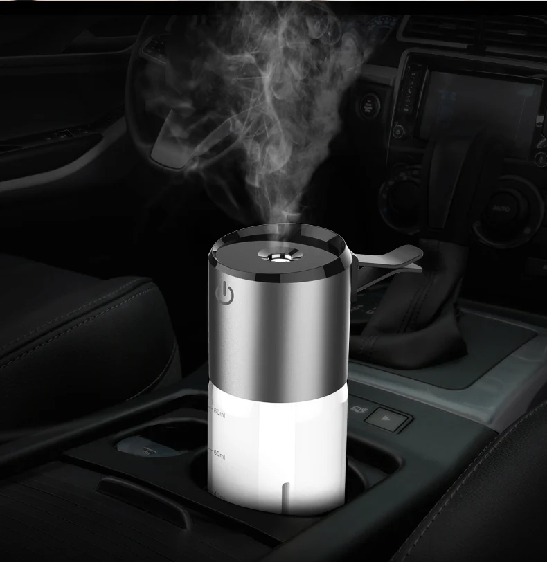 Автомобильный увлажнитель воздуха двойной USB зарядное устройство 12-24 в автомобильный диффузор эфирное масло автомобильный очиститель воздуха вентиляционное отверстие зажим Регулировка направления